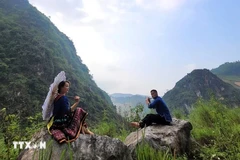 Conservan valores de patrimonio cultural vietnamita del Mercado de Amor de Khau Vai