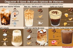 Degustar 6 tipos de cafés típicos de Vietnam 