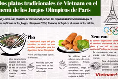 Dos platos tradicionales de Vietnam en el menú de los Juegos Olímpicos de París
