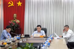 El director general de Petrovietnam, Le Ngoc Son, preside la reunión (Fuente: pvn.vn)