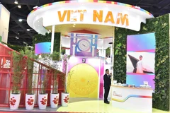 En el pabellón nacional de Vietnam (Fuente: VNA)