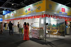 En el stand de Vietnam (Fuente: VNA)