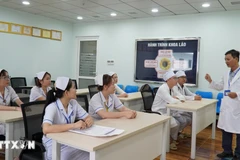 Los enfermeros vietnamitas (Fuente: VNA)