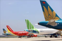 Aviones en el aeropuerto de Noi Bai (Fuente: VNA)