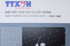 Exposición destaca fotos ganadores de premios nacionales y Ho Chi Minh de VNA
