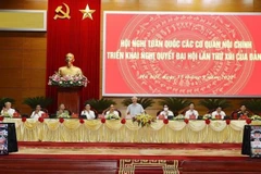 Organizan primera conferencia nacional de agencias de asuntos internos de Vietnam
