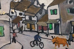 Subastarán en Singapur obras de célebre pintor vietnamita 