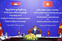 Promueven Vietnam y Camboya cooperación en lucha contra la delincuencia