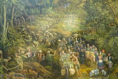 Concluida pintura panorámica sobre histórica batalla Dien Bien Phu