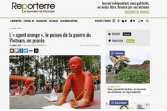 Prensa francesa: “Una demanda histórica" de las víctimas del Agente Naranja/Dioxina en Vietnam