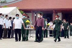 Rinden en provincia vietnamita tributo a héroes y mártires