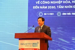 Promueven producción inteligente en el proceso de industrialización y modernización en Vietnam