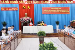 Revisan preparativos de provincia vietnamita de An Giang para elecciones parlamentarias