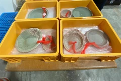 Naufragios centenarios llenos de cerámica encontrados en Singapur