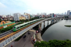 Prevén puesta en marcha de línea ferroviaria Cat Linh - Ha Dong en Vietnam para mayo venidero