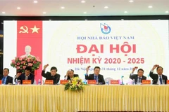 Asociación de Periodistas de Vietnam elige a miembros de su Comité Ejecutivo de nuevo mandato