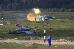 Vietnam ocupa el segundo lugar en carrera individual de Biatlón de Tanques en los Army Games