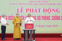 Presidente de Vietnam apela a la unidad del pueblo en lucha antiepidémica