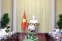 Presidente vietnamita preside reunión sobre implementación de Decisión de amnistía de 2021