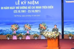 Celebran acto solemne por el 60 aniversario de apertura de la ruta marítima Ho Chi Minh