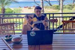 Pasión por el jazz de artista de origen vietnamita en Estados Unidos