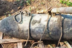 Desactivan en Vietnam bomba remanente de guerra de 113 kilogramos