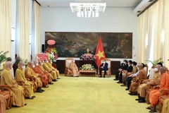 Presidente vietnamita destaca aportes de la Sangha Budista al desarrollo nacional