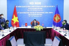 ASEAN se compromete a fortalecer cooperación en lucha contra la delincuencia transnacional