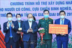 Destacan programa de construcción de viviendas para hogares pobres en provincia vietnamita 