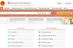 Amplían beneficios del Portal Nacional de Servicios Públicos de Vietnam