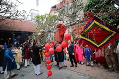 Celebran diversas actividades con motivo del Tet en casco antiguo de Hanoi
