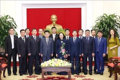 Dirigente partidista recibe a delegación del Partido de Trabajadores de Corea del Norte