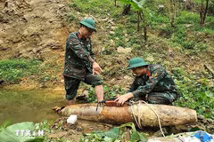 Desactivan bomba remanente de guerra en provincia central de Nghe An