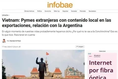 Infobae de Argentina resalta papel de las pymes en desarrollo económico de Vietnam