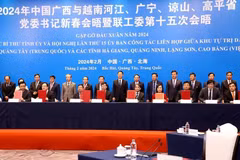 Provincias fronterizas vietnamitas y región china fortalecen cooperación