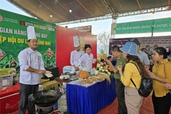Kon Tum: Récord de Vietnam en preparación de platos utilizando ginseng local