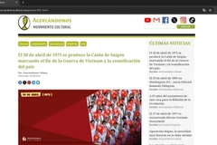 Rememora medio argentino la liberación del Sur de Vietnam en abril de 1975