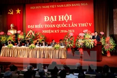 Asociación de Amistad Vietnam-Rusia celebra su quinto congreso 