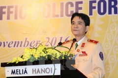 Clausuran primer Foro de Policías de tránsito de ASEAN 