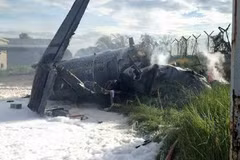 Avión militar se estrella en Malasia