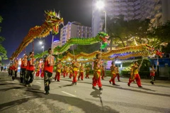 [Fotos] Desfile de carrozas toma las calles de Ha Long en apertura del Año Nacional de Turismo de Vietnam 