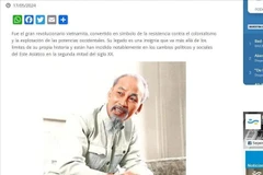 Artículo publicano por Resumen Latinoamericano de Argentina (Foto: VNA)