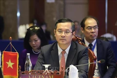El viceministro vietnamita de Educación y Formación Nguyen Van Thuc, en el evento. (Foto: VNA)
