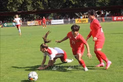 Equipo femenino de fútbol de Vietnam vence 6-0 a equipo checo en partido amistoso