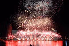 Concluye en Vietnam festival internacional de fuegos artificiales