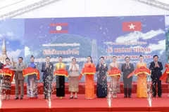 Inauguran sitio de reliquias históricas revolucionarias Vietnam-Laos 