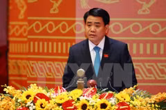Autoridades de Hanoi felicitan a comunidad de protestantes por el Tet
