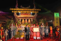 Festival de Templo Tran Thuong reconocido patrimonio intangible nacional