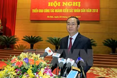 Presidente vietnamita insta a acelerar tratamiento de delitos económicos