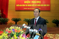 Presidente vietnamita insta a acelerar tratamiento de delitos económicos